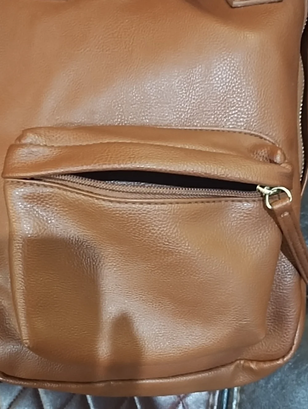 Unbranded Classic Brown Unisex  Backpack - Stylish Everyday Bag